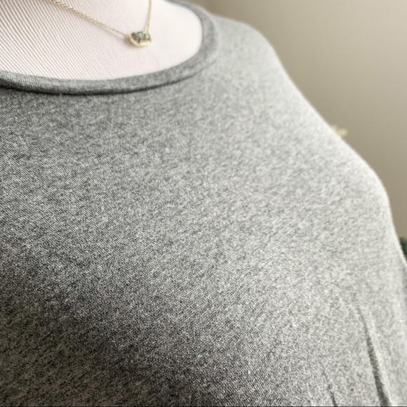 Forever 21 Gray Batwing Top - Picture 4 of 9